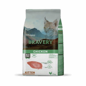 Bravery Kitten Pollo 2 kg