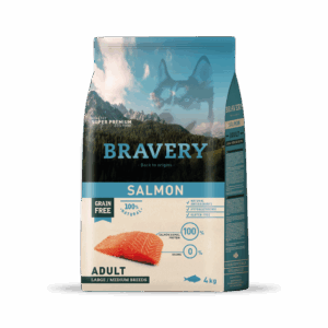 Bravery Adulto raza mediana-grande Salmón
