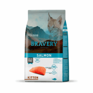Bravery Kitten Salmón 2 kg