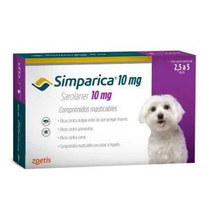 Simparica 2.5 a 5 kg - 1 comprimido