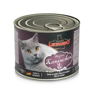 Lata Leonardo Conejo 200 grs