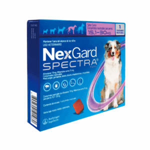 Nexgard Spectra 15.1 a 30 kg - 1 comprimido