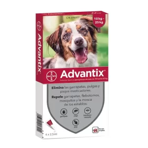 Advantix Pipeta Perros de 10 - 25 kg