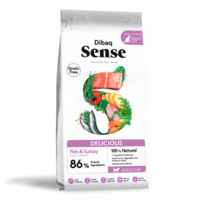 Sense Delicious Fish & Turkey Gato Adulto
