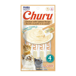 Churu gato Pollo con Salmón