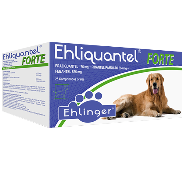 Antiparasitario Ehliquantel Forte - 1 comprimido