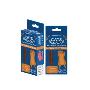 Salchicha monoproteica sabor Salmón