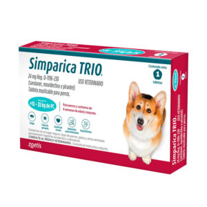 Simparica Trio 10 a 20 kg - 1 comprimido