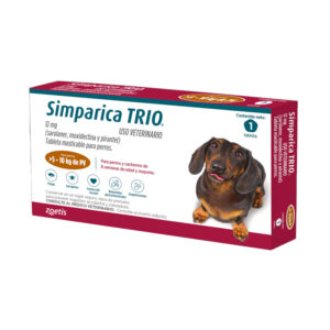 Simparica Trio 5 a 10 kg - 1 comprimido