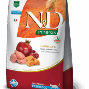 N&D gato Pollo, Calabaza y Granada Castrados