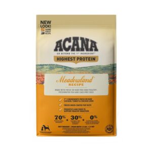 Acana higuest protein meadowland recipe