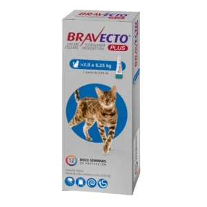 Bravecto Plus Gato 2.8 - 6.25kg