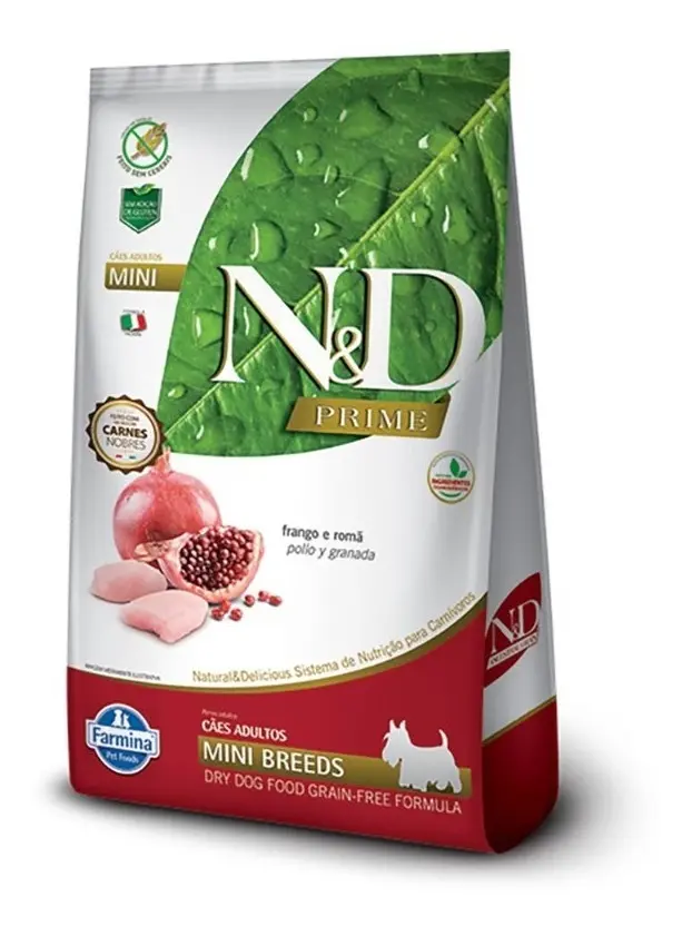 N&D Raza Pequeña Pollo Y Granada
