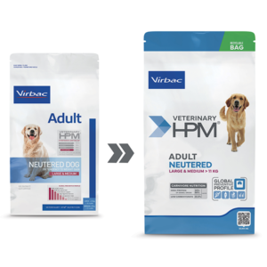 HPM adult neutered dog large y medium